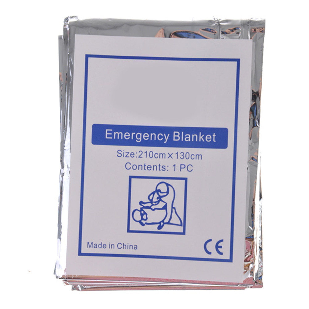 Survival Blanket Reflective - Аварийное одеяло для выживания – водонепроницаемое,